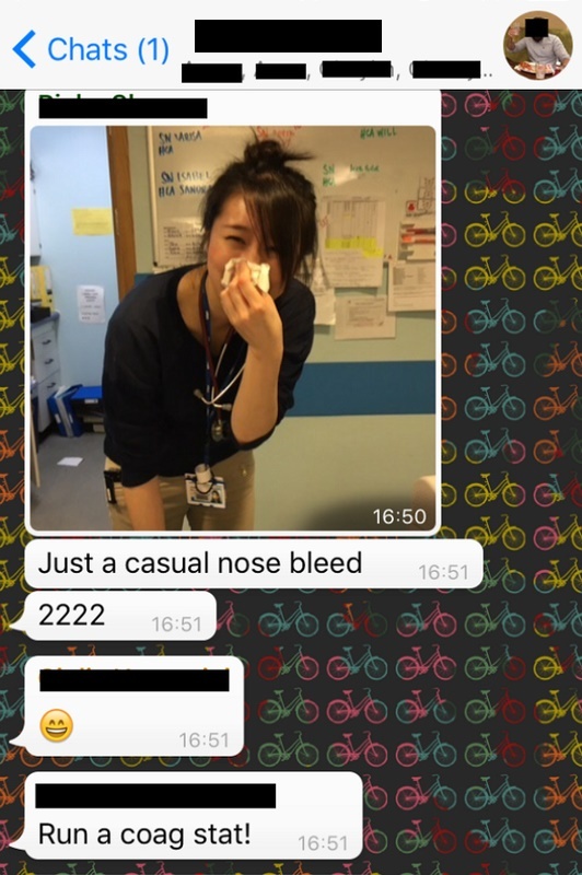 Student doctor group chat