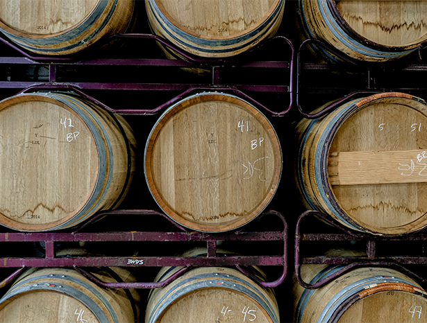 Belfast whiskey barrels