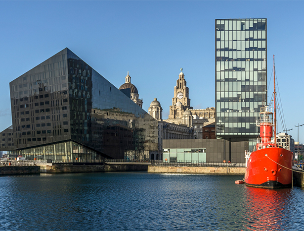 Liverpool Albert Docks view