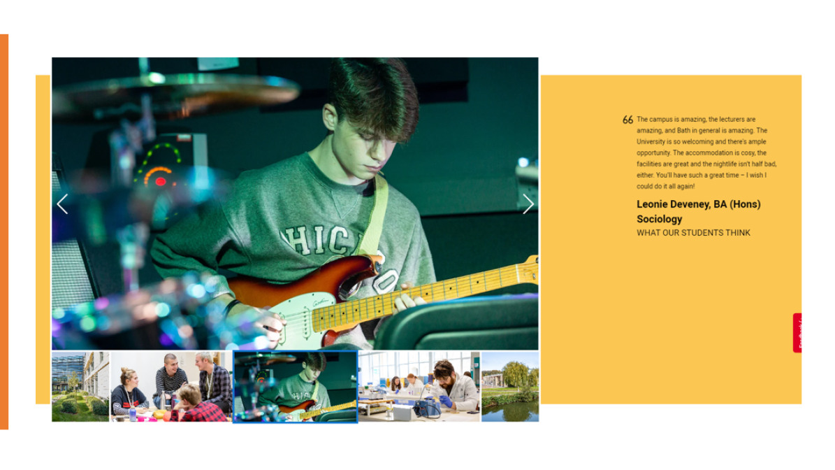 Screenshot of provider gallery - Young man playing guitar