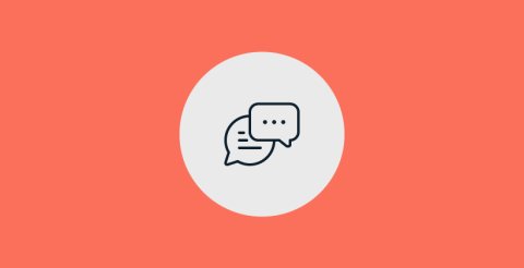 A graphic icon representing customer feedback for data consultancy