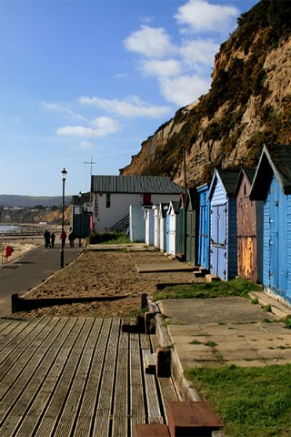 Isle of Wight beach huts